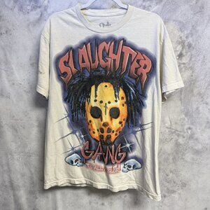 21 Savage It's All A Blue Tour T Shirt Mens Large 21x27.5 Hip Hop Rap Drake